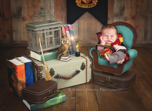 Bufffalo Newborn and Baby Photographer | Harry Potter |Gypsy's Corner Photography-88Web
